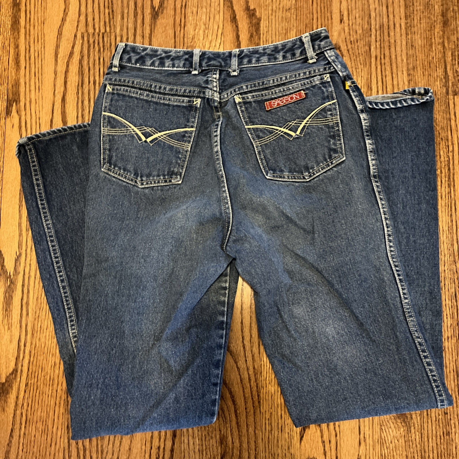 Sasson Jordache Horsehead Jeans sz 10 VINTAGE 80s High Waist Straight