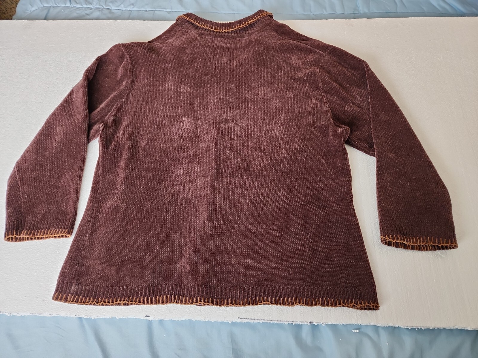 VTG Chenille Cardigan Wrangler Western Women Sz2XL BIG&TALL jacket coat sweater