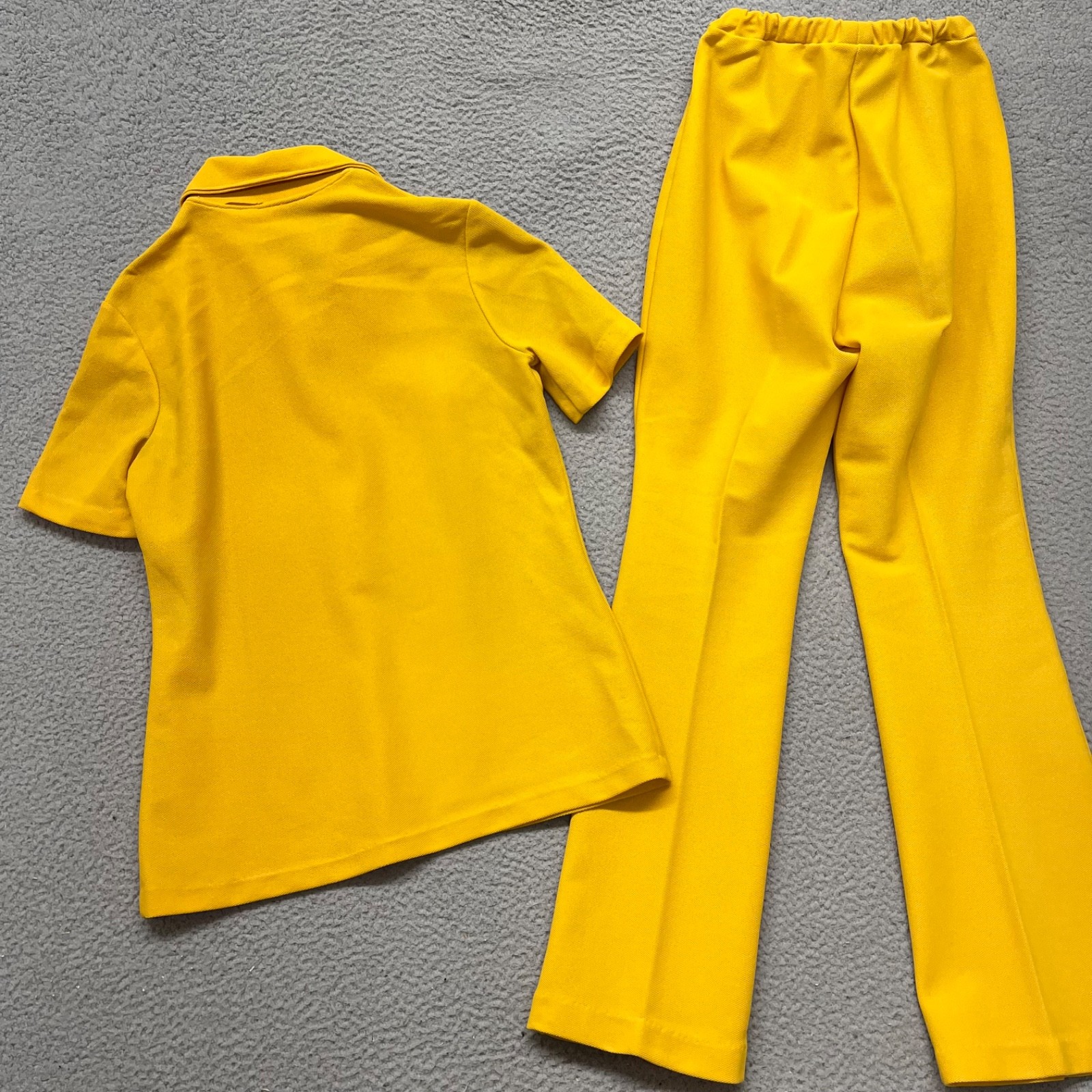 Vintage Lady Wrangler Set Womens 13/14 Yellow Western Cowgirl 60’s 70’s Retro