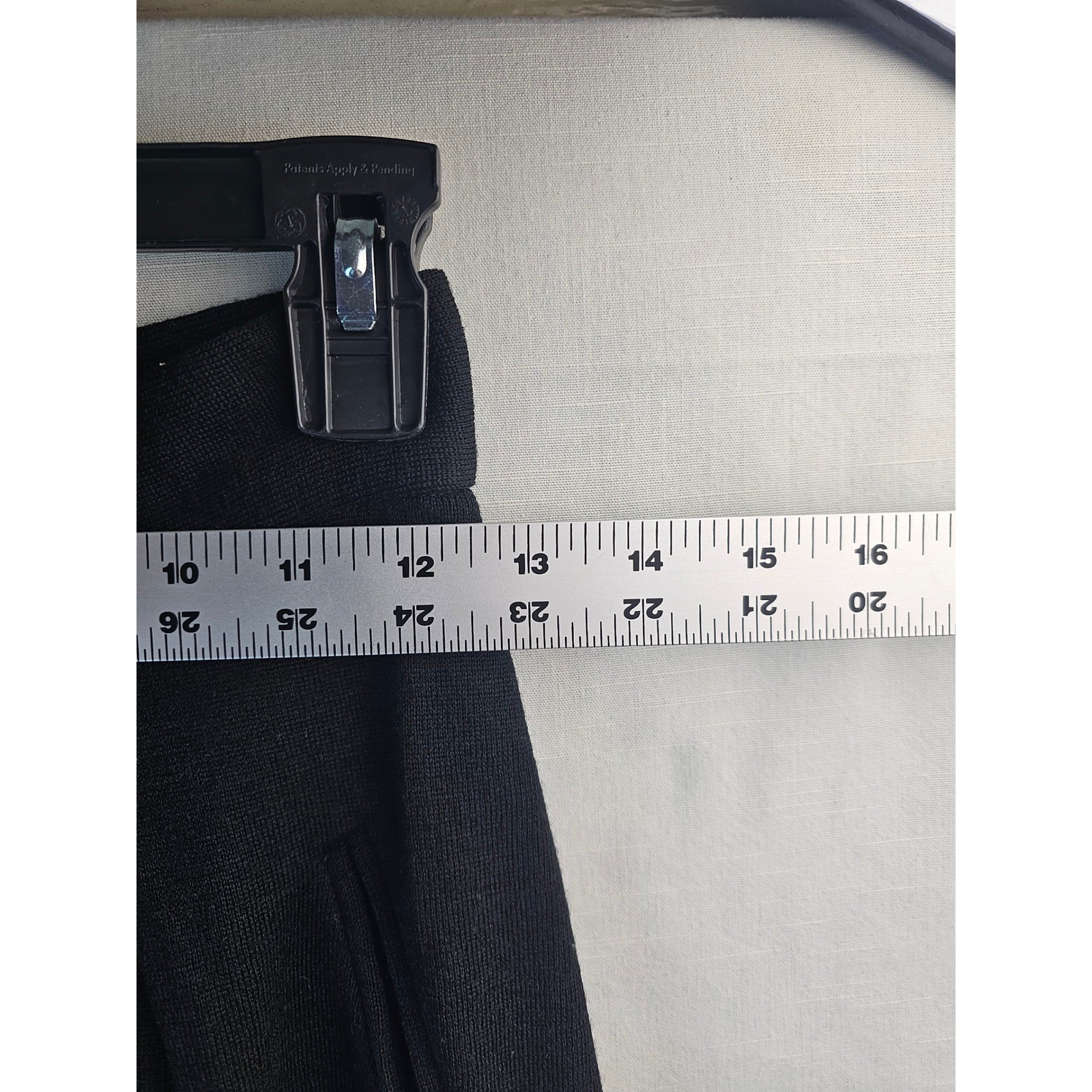 Vintage Woolmark 100% Merino Wool High Waisted Pleated Tapered Pants Black S