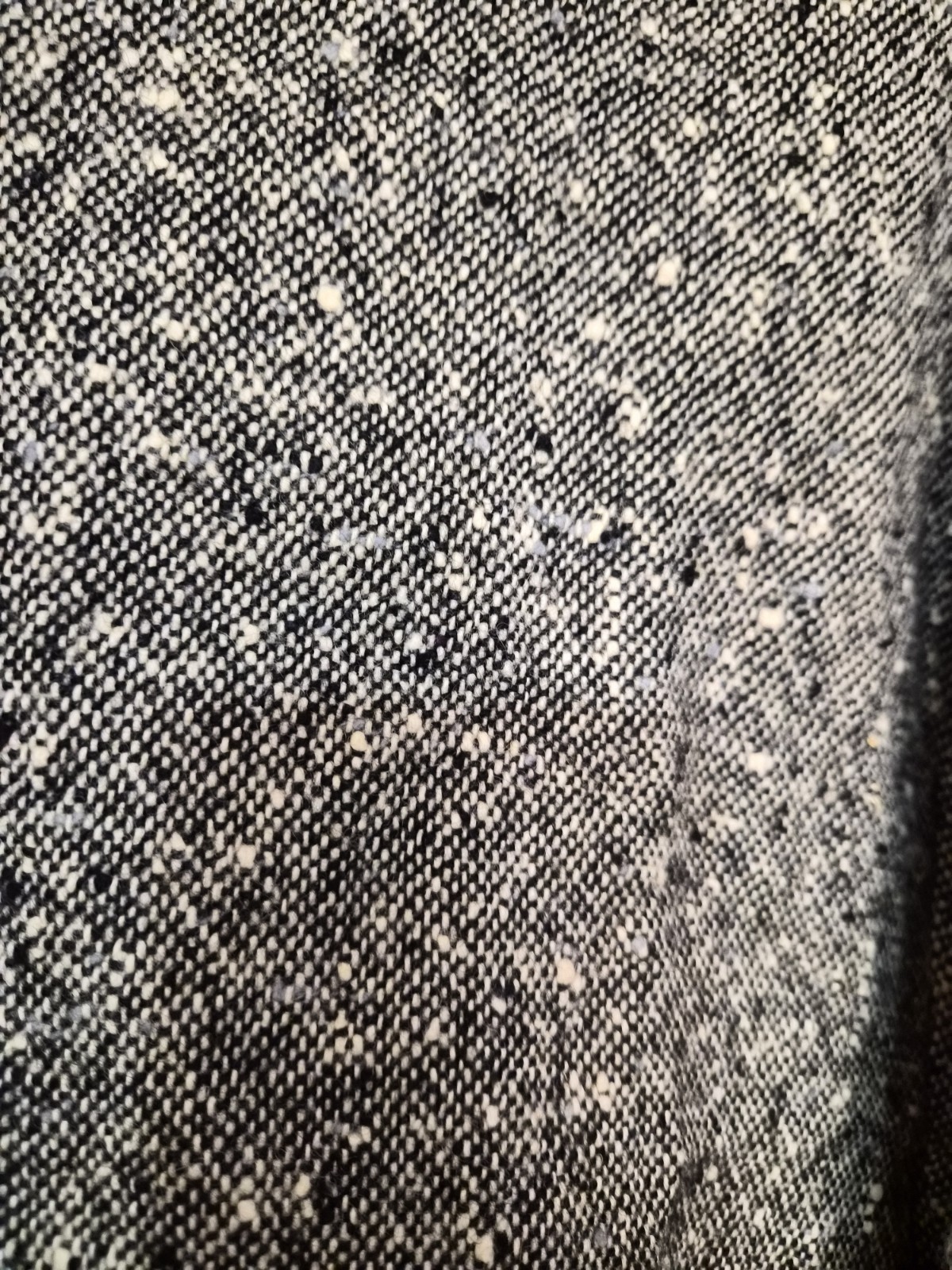 Vintage Pendelton Cape Shawl Poncho Wool Tweed Button Dowb Made In USA O/S