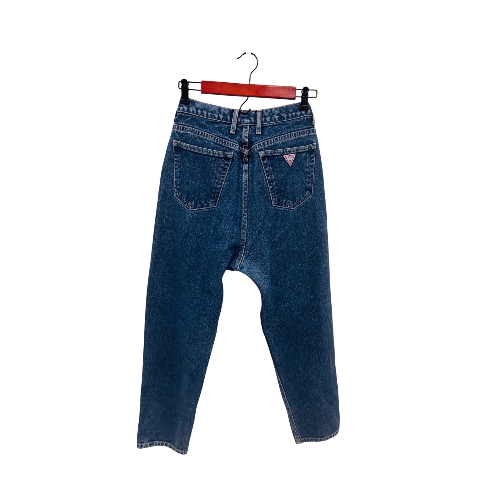 Vintage Guess Jeans Womens 31 High WaistTapered Leg Medium Wash Denim 90s Blue