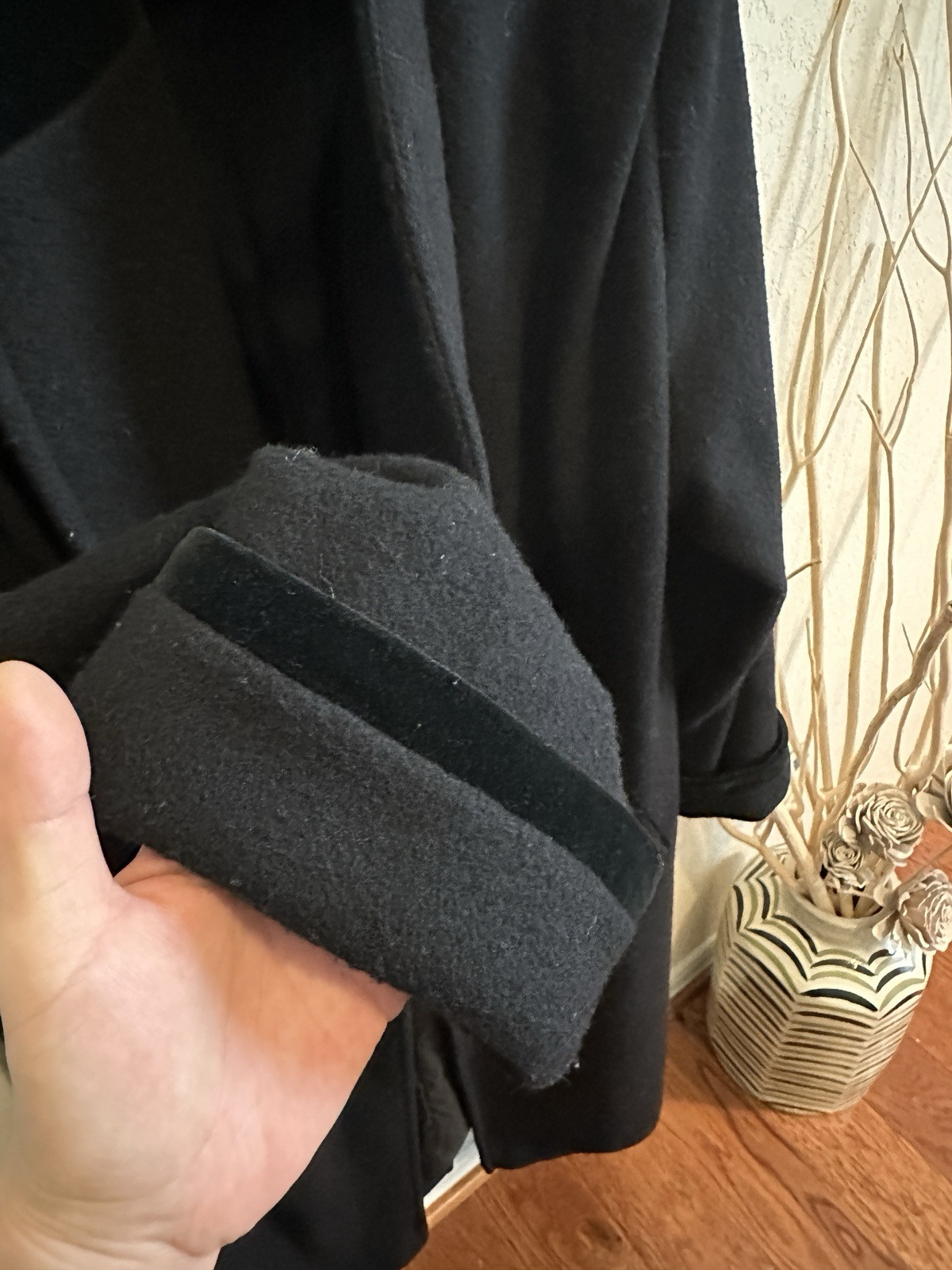 Vintage oversized Black Coat