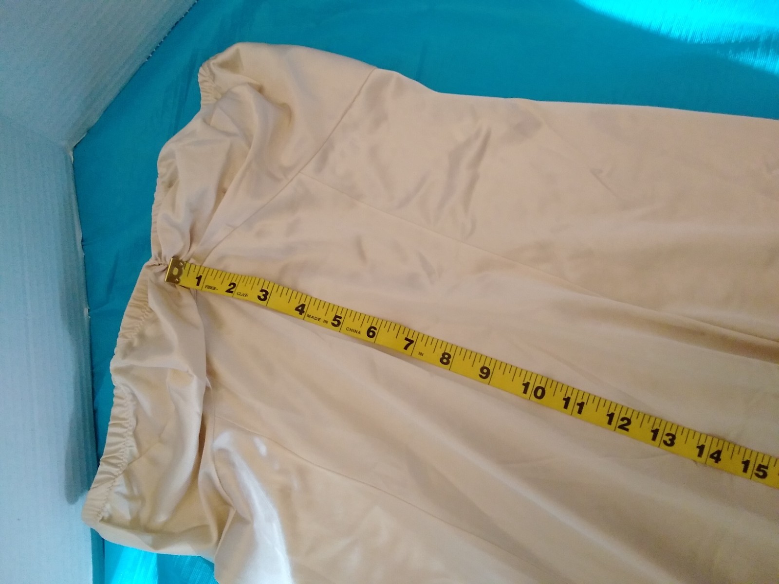 Vintage Vanity Fair Strapless Maxi Slip Size 36 100% Nylon Nude