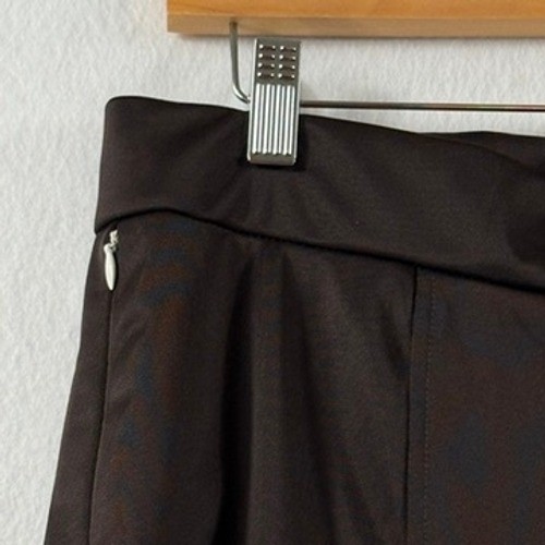 Baby Phat Vtg Wide Leg Track Pants Womens Large Brown Y2K Cyber Gorpcore Indie