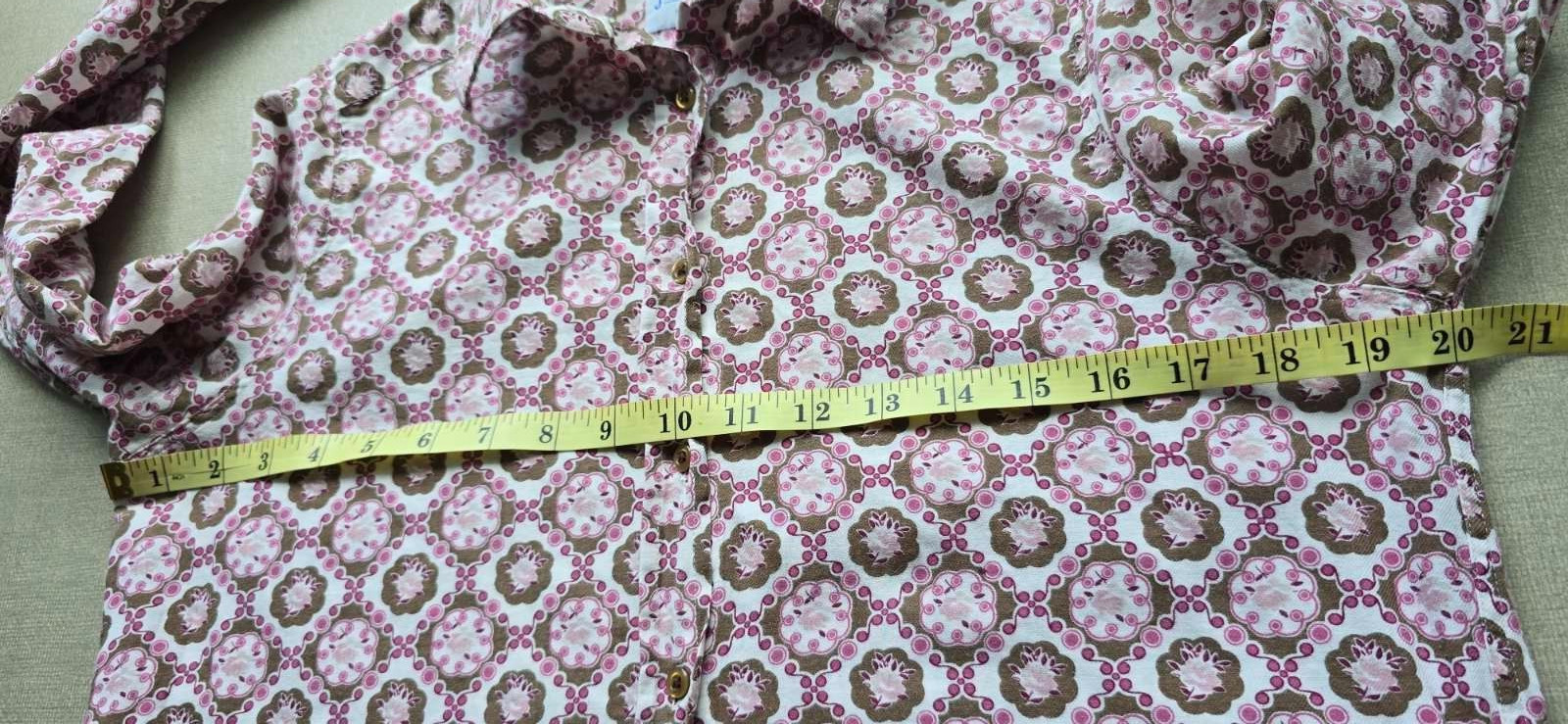 VTG James Meade Liberty Floral Shirt UK 12 Tana Lawn Cotton Long Sleeve Blouse