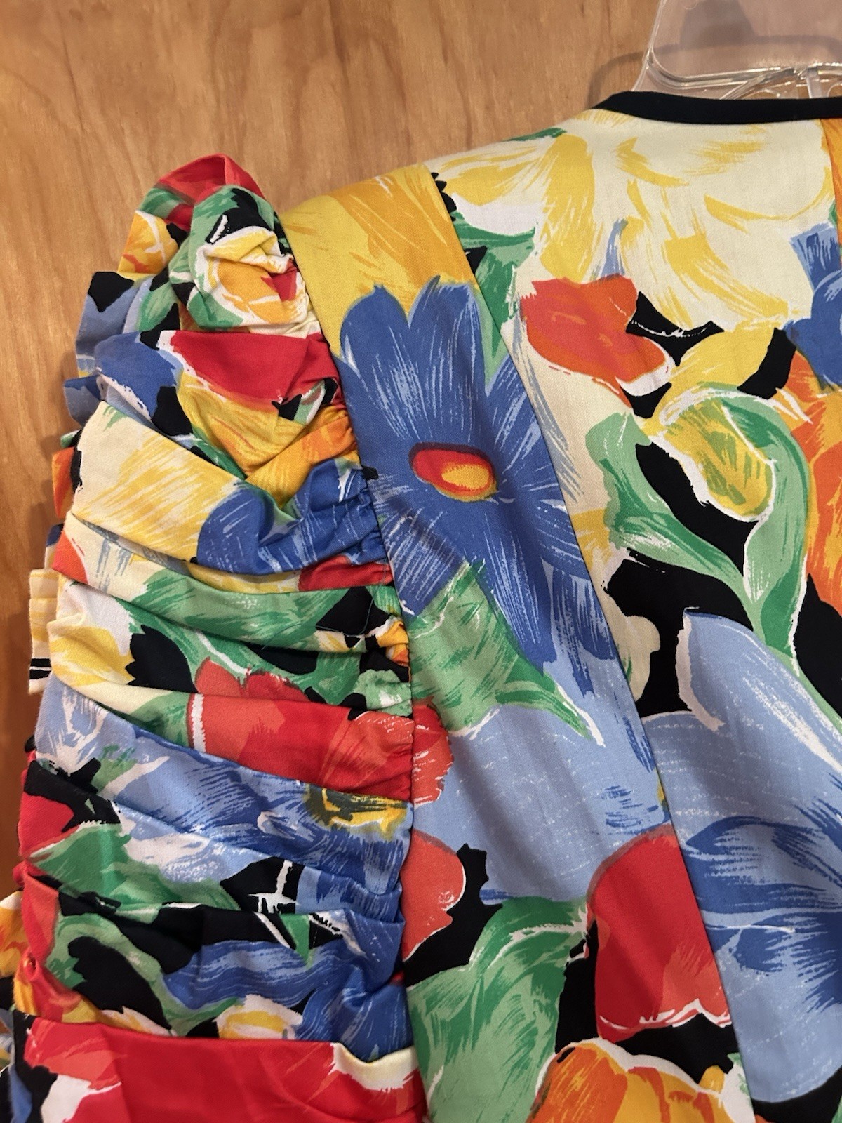 Blouse Union Tag Women Vintage Top Patty O’Neil Size 8 1970’s Union Tag Lined