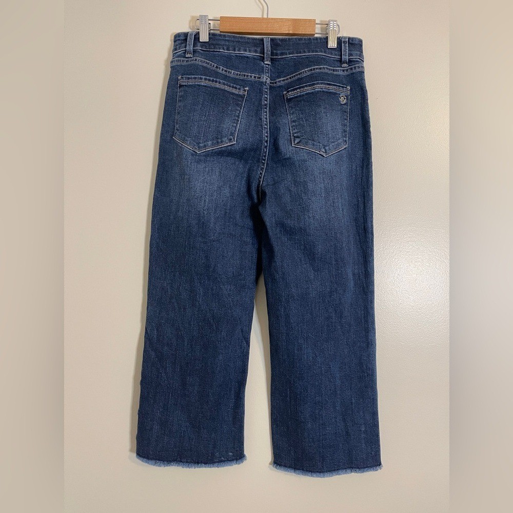 Susan Graver Capris Womens 6 Blue Jeans 90s Vintage Classic Minimalist Normcore
