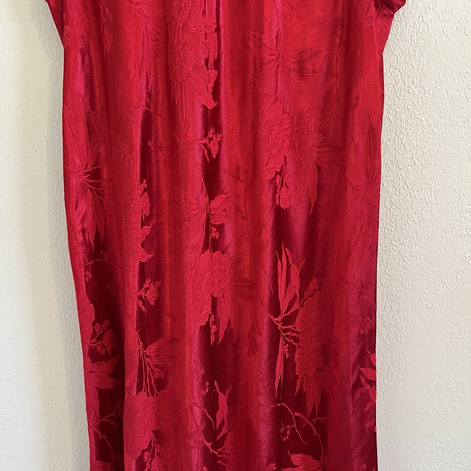 Vintage All That Jazz Satin Brocade Dress