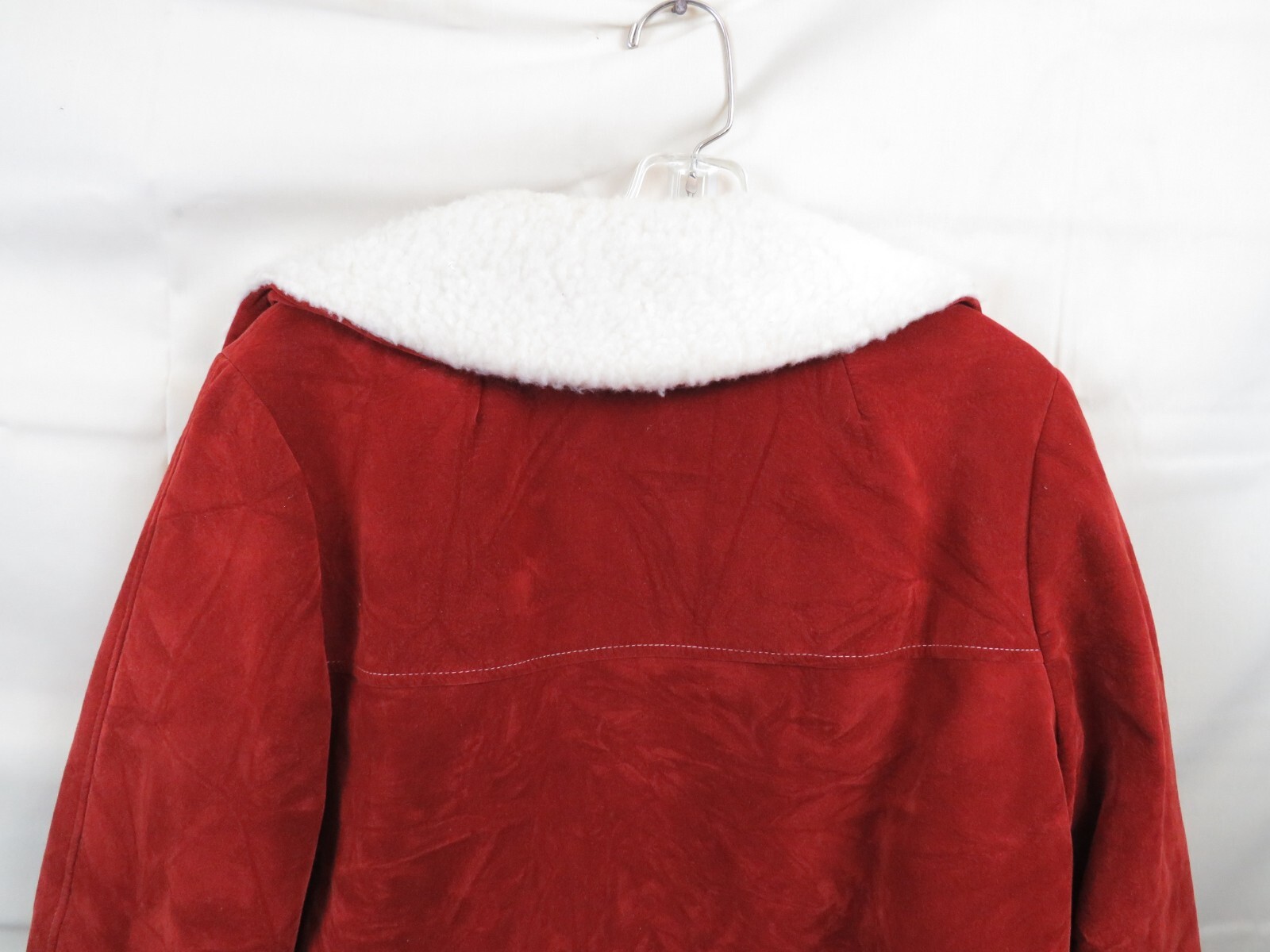 Vintage 60s Dee Dee Deb Red sherpa lined Union made USA Women’s Size Medium 9