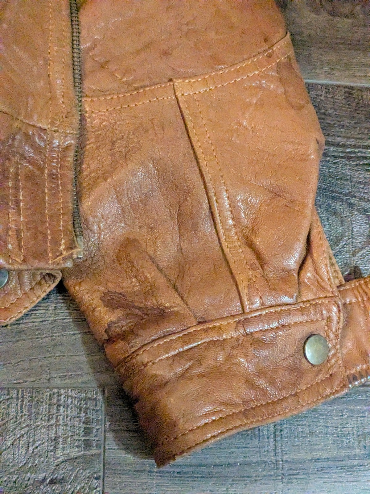 Vintage Leathers by Jeffery Men’s Jacket Size 44