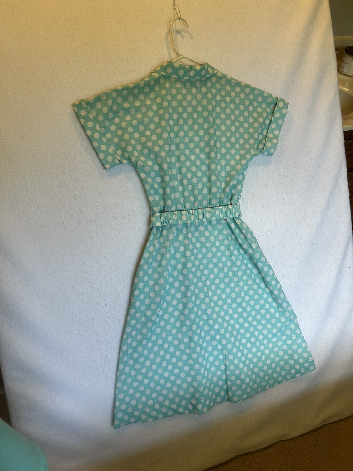 Vintage 1970s IFI Polyester Polko Dot DRESS BELT SIZE 4P Flaws U.S.A.