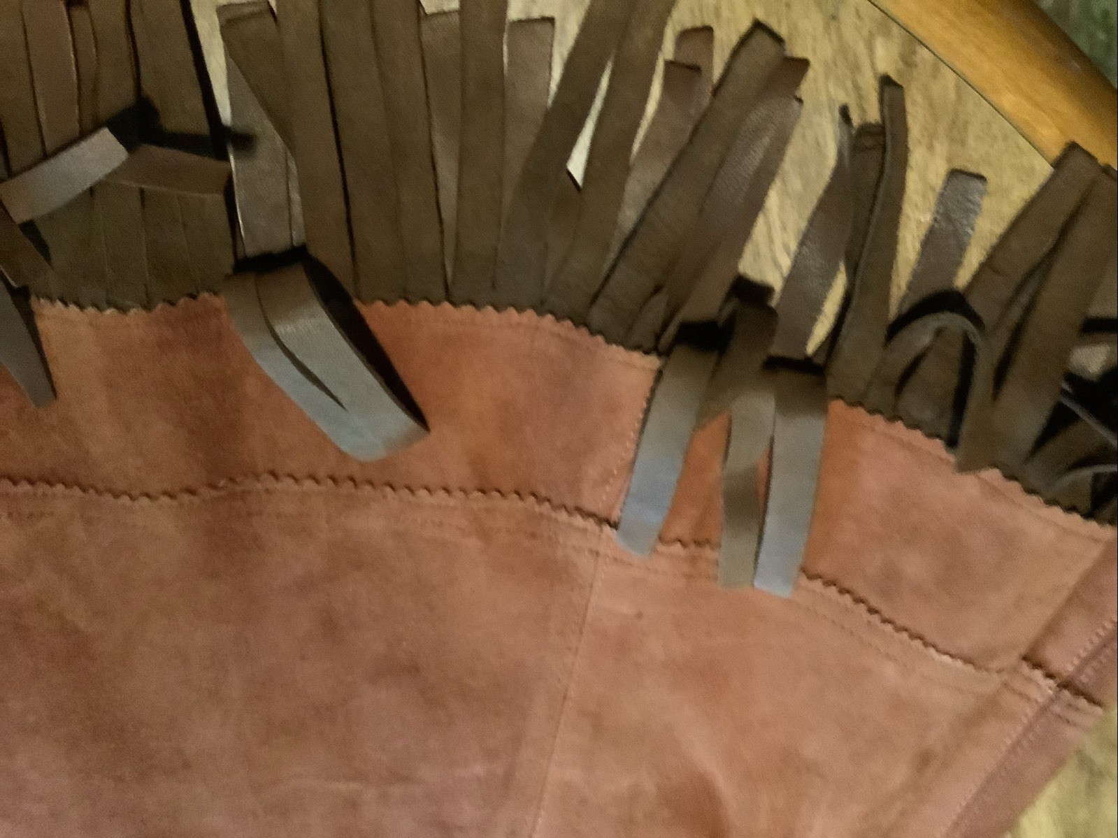 Western Jacket And Skirt Ranch Wear Suede Fringe Sz S