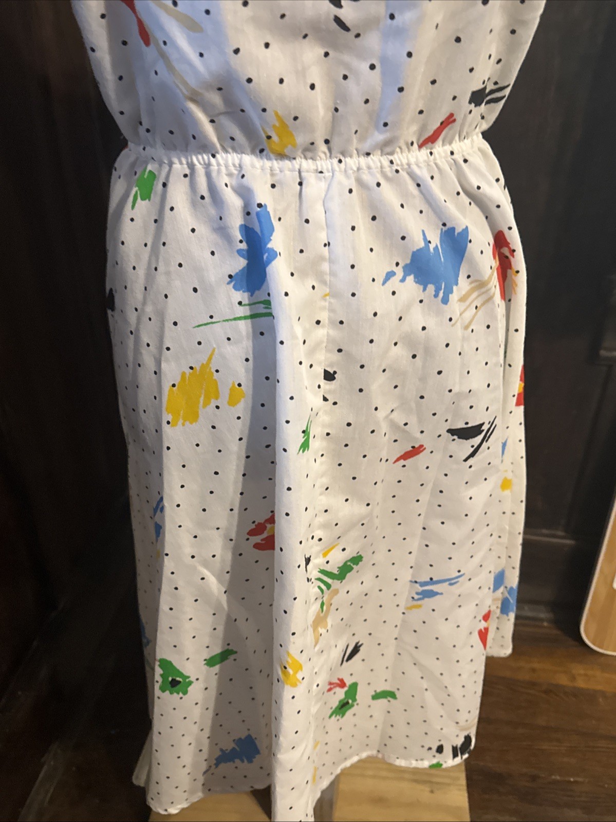 Vintage 80s Leslie Fay Sundress Art To Wear