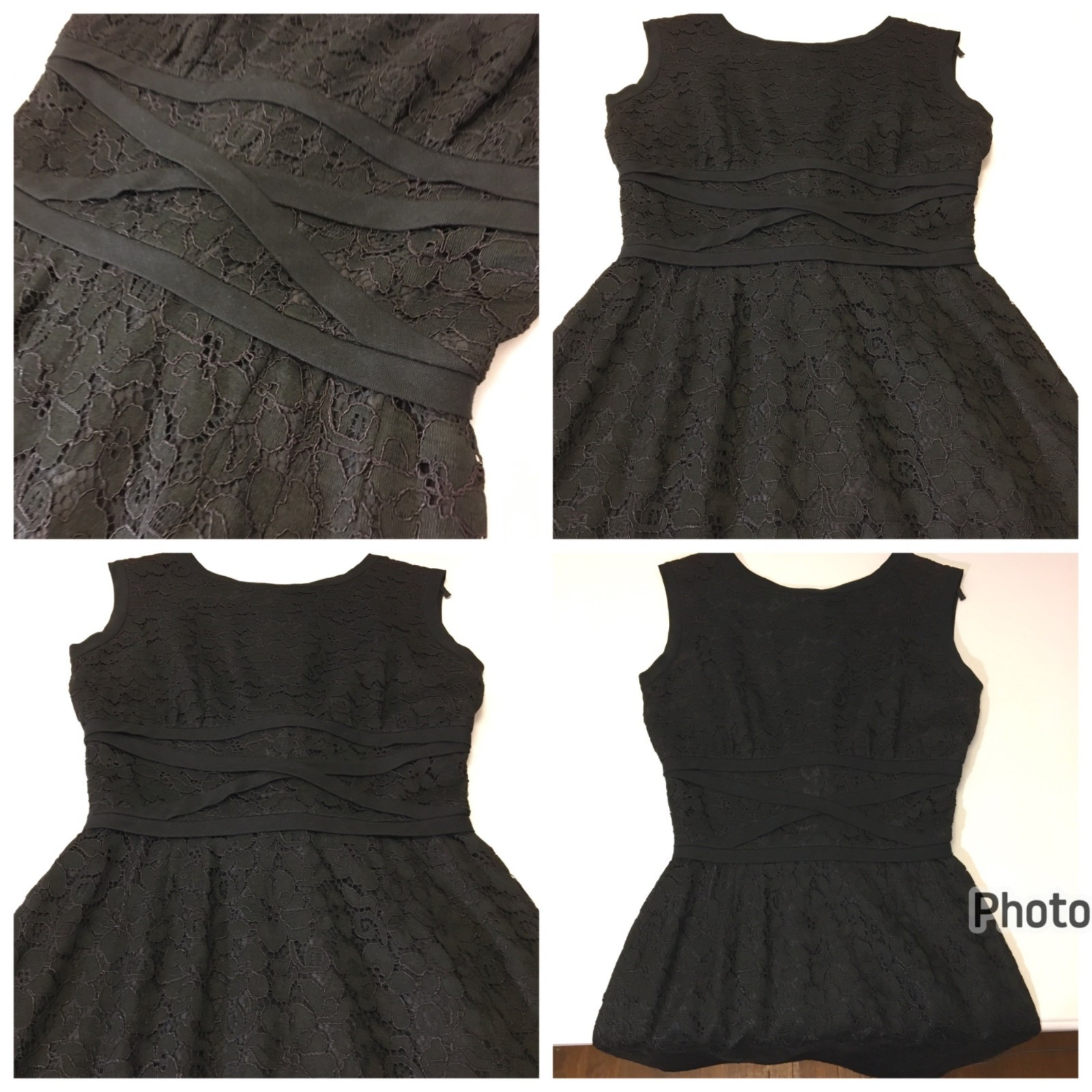 Vintage 50s 60s Black Wiggle Dress Party Cocktail Christmas LBD MCM Bombshell (I