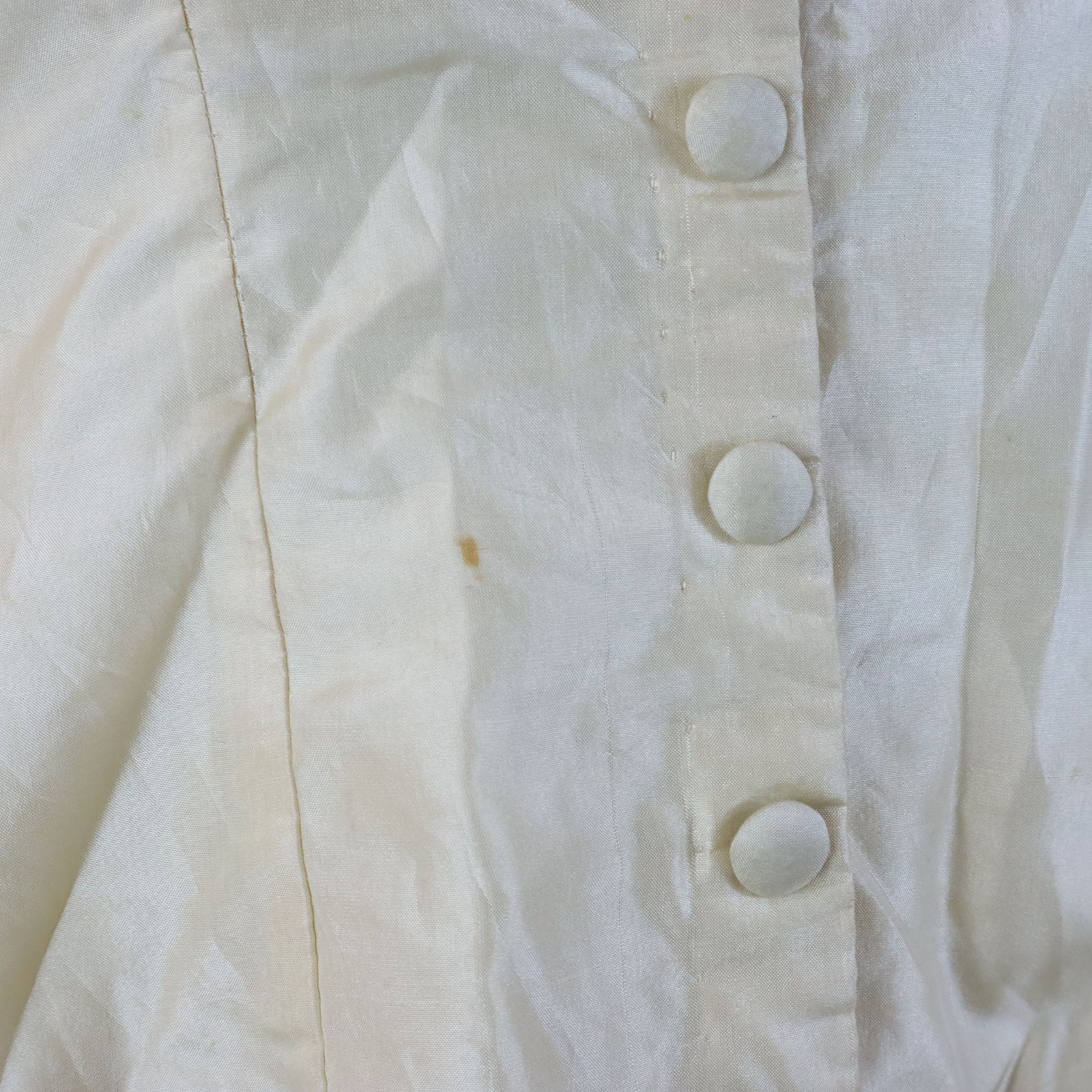 Antique Edwardian Victorian Button Up Undergarment Top 1900s Women’s XS