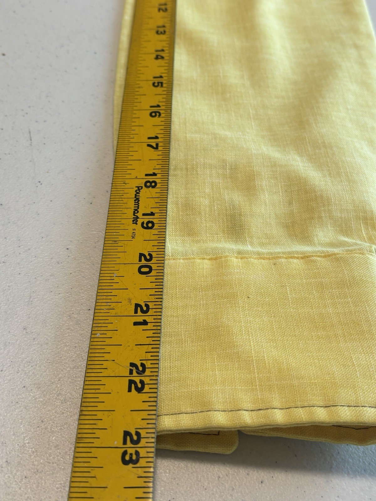 VTG 70s JCPenney Towncraft Yellow Western Shirt Butterfly Embroidered S/M
