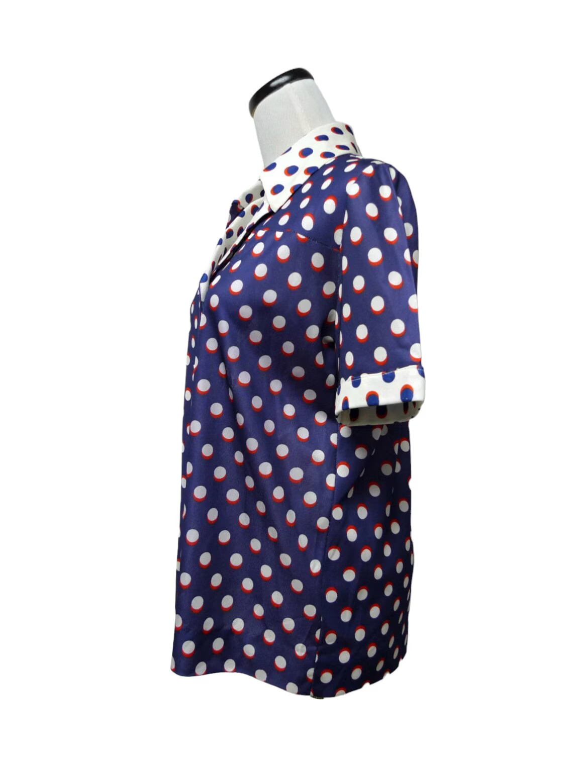VTG 60s – 70s Cabot short sleeved button down shirt . fits M to L