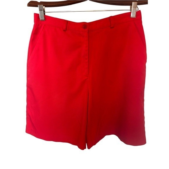 Vintage Lily’s of Beverly Hills Red Shorts Size 8