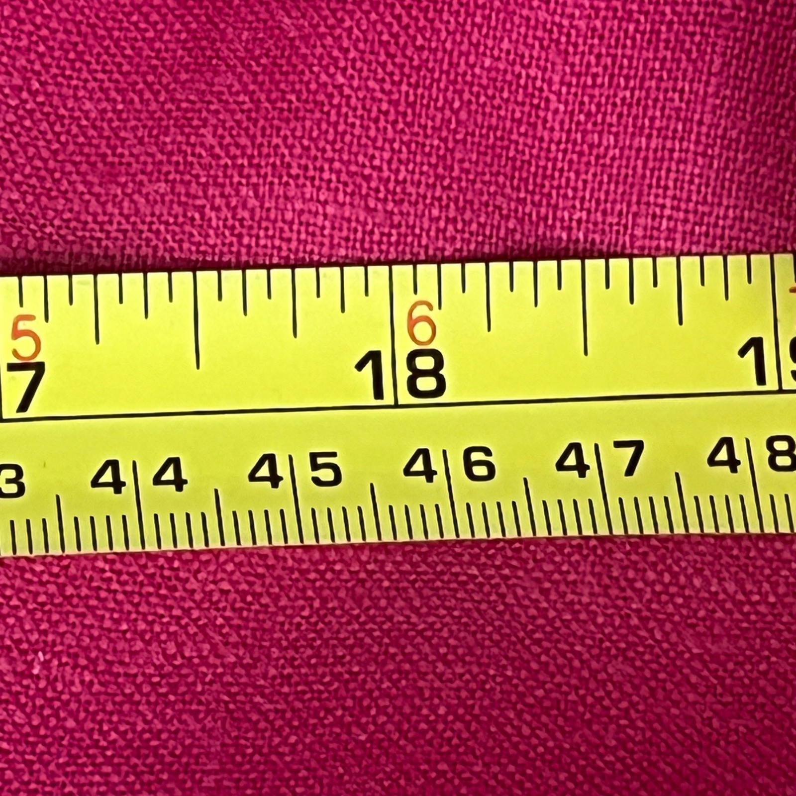 Carole Little Vintage Fuchsia Pink 100% Linen Belt Midi Shirt Dress 8 Circle 90s