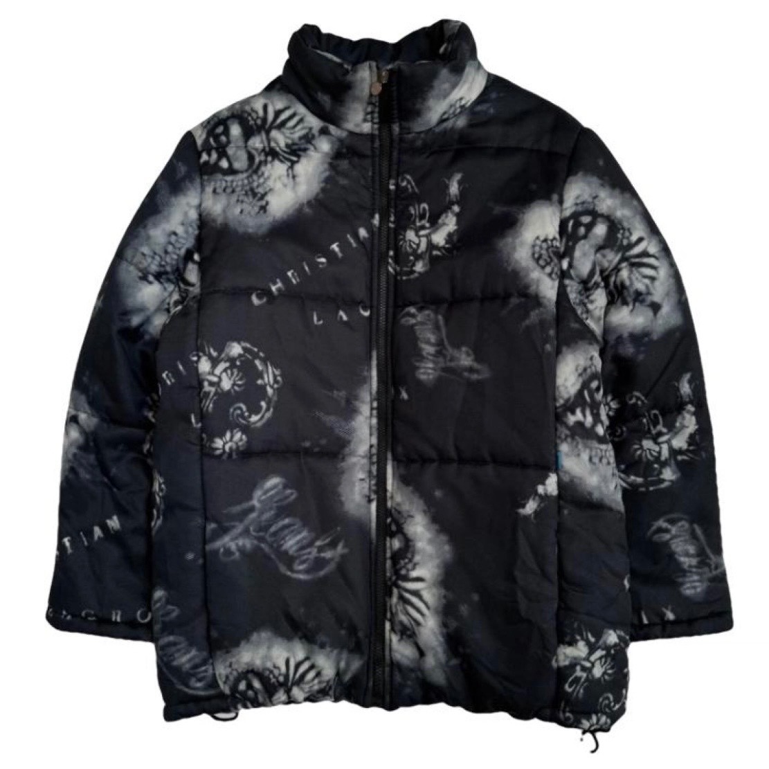 Vintage 1990s Christian Lacroix Puffer Jacket size women 38FR M/L US8 UK10 42IT