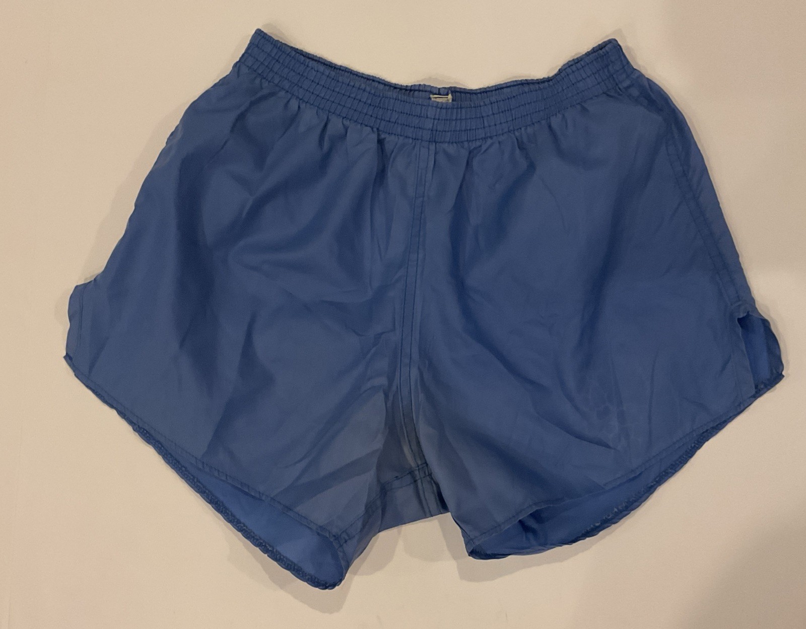 Vintage Soffe Womens Nylon Shorts Small 90s Y2K Blue Cheer Athletic Running