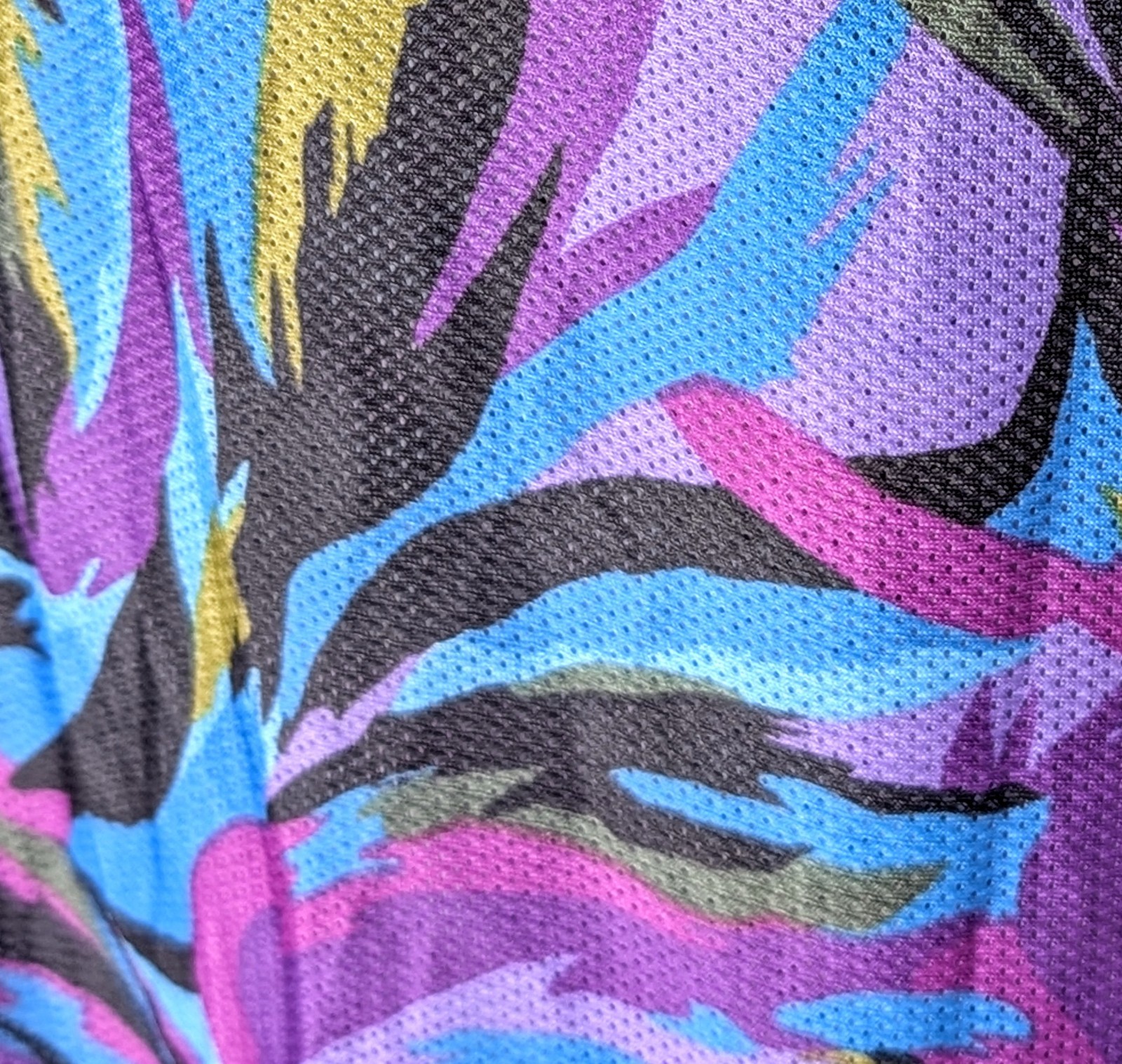 Vintage 80’s 90’s Biking Dress Women’s M Purple Mesh Top Ruffle Skirt Cycling