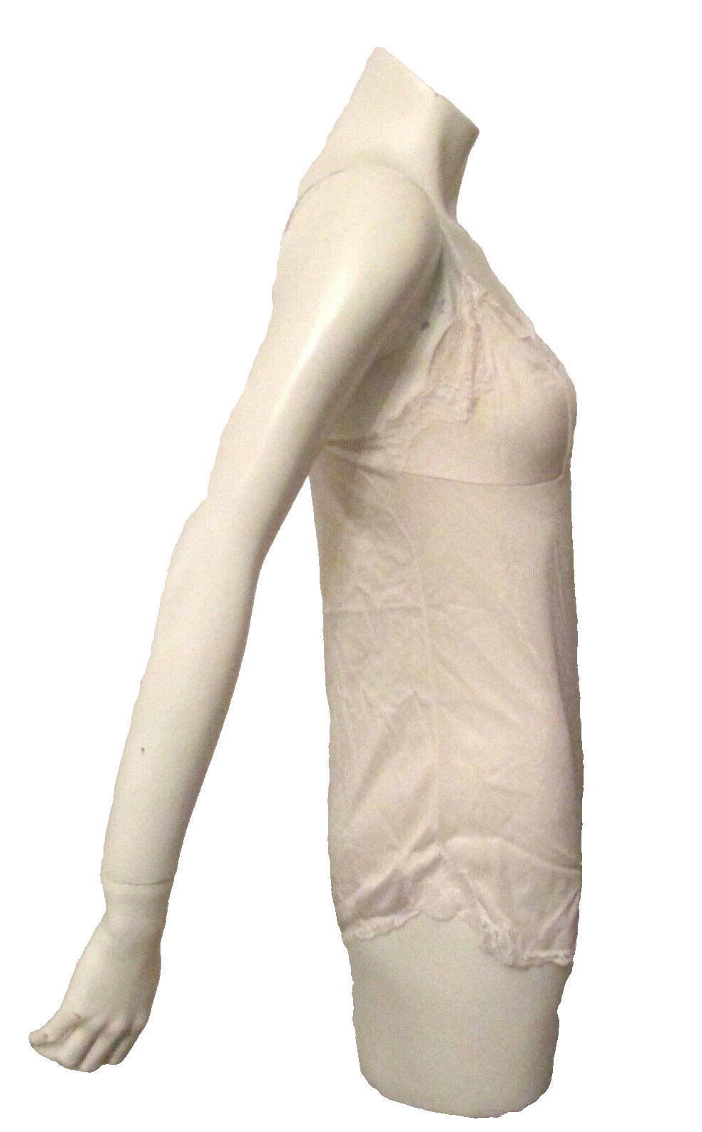 Kayser Lingerie Silky Tricot Nylon Lace One Piece Teddy Bodysuit 32 USA made