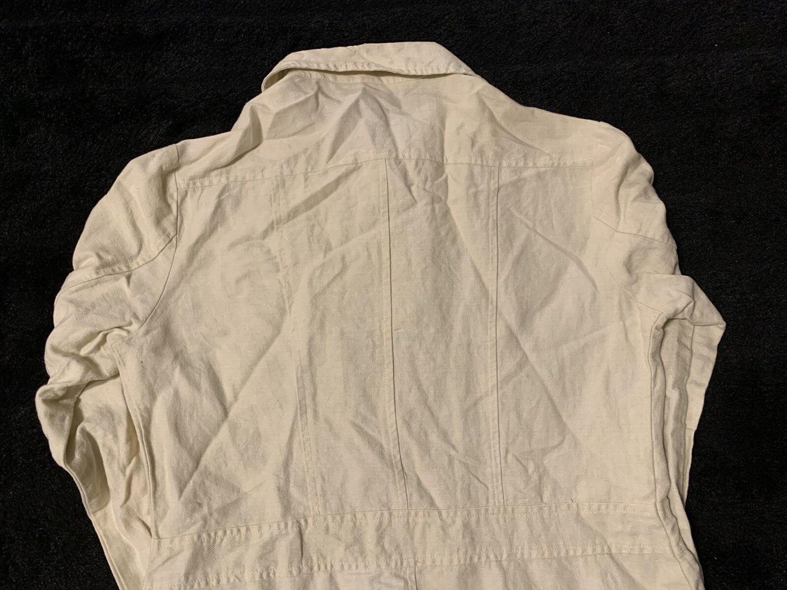 Vintage Compagnie Internationale Express Women’s Khaki S Full Button Blazer NWOT