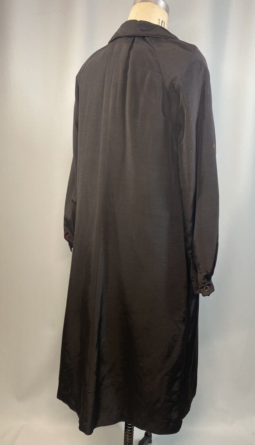 Vintage Coat SIZE SMALL TO MEDIUM navy blue wool lined 40s 50s classic