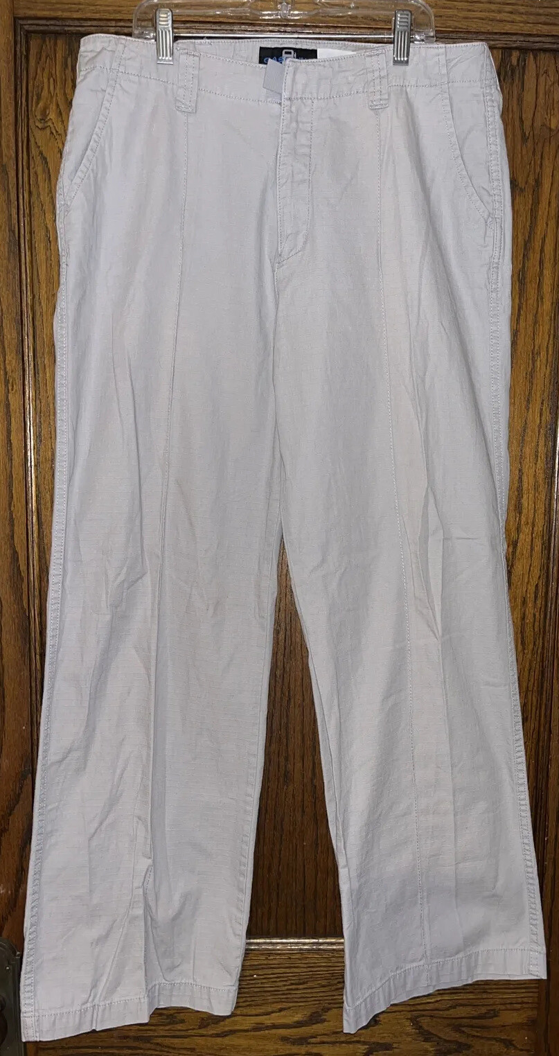 Vintage 1990s Gasoline Jeans Utility Pants Gray Modern Sz Juniors 7/8