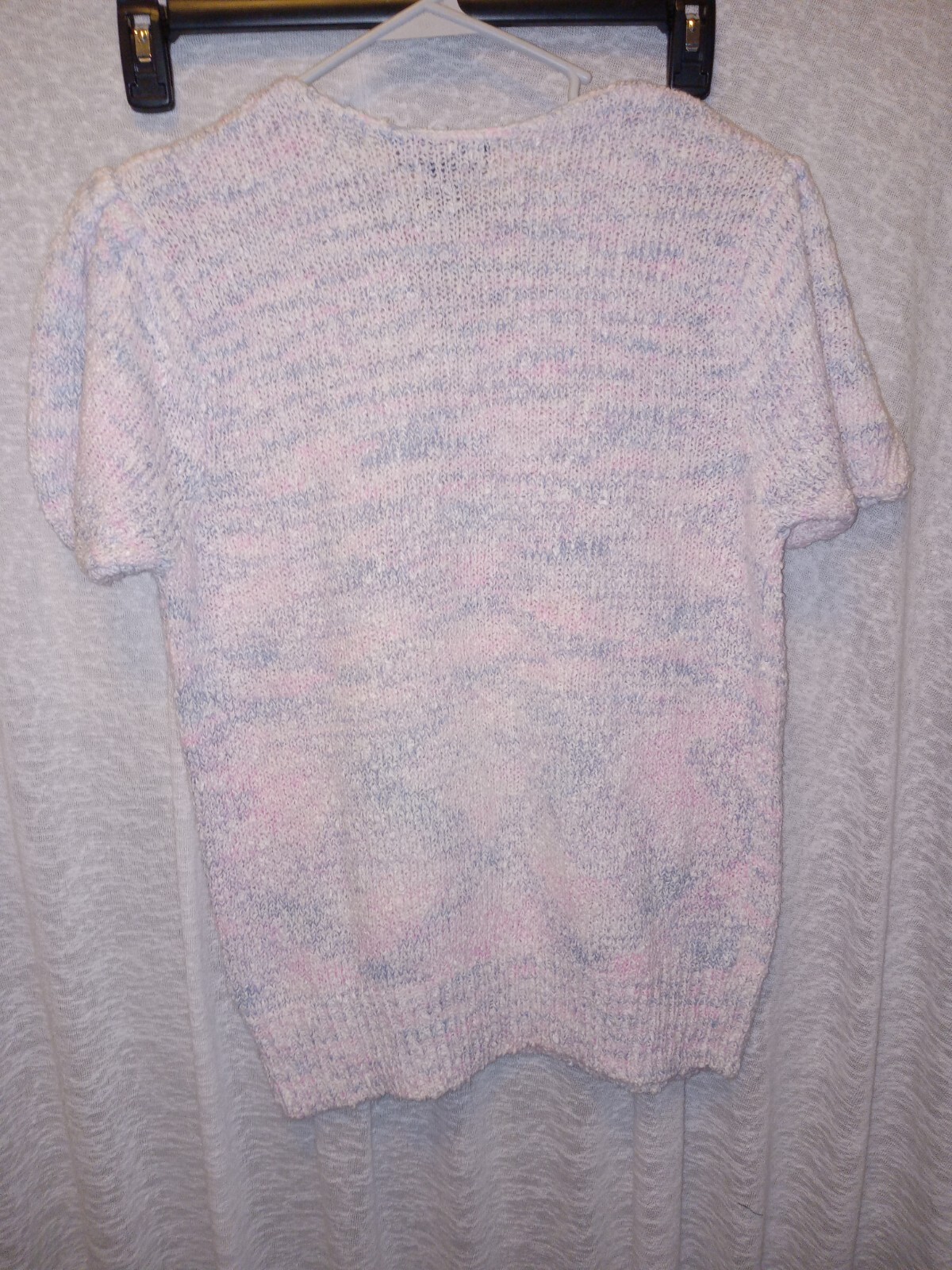 O. H. I. SHORT SLEEVE SWEATER Vintage Sz. L