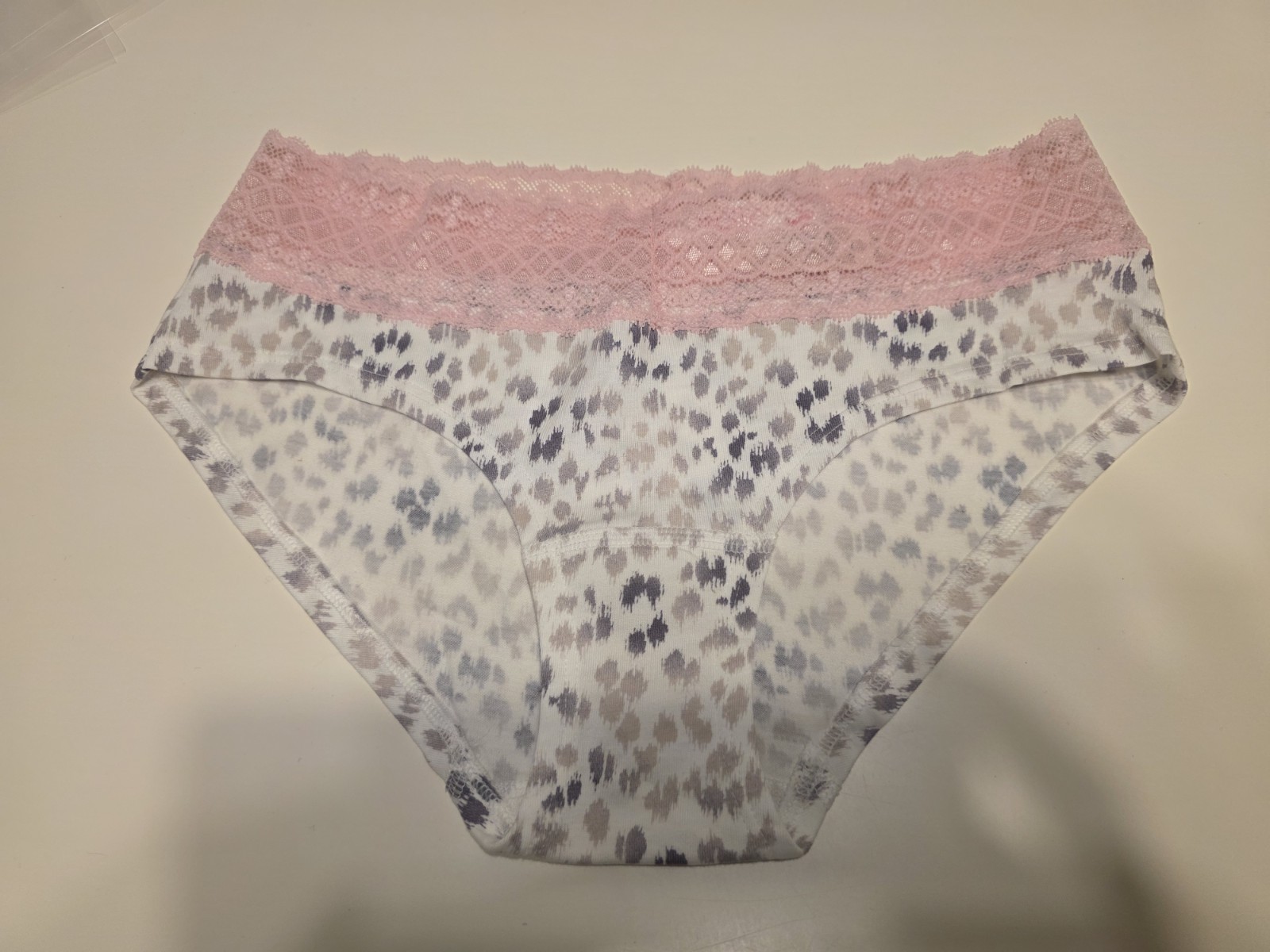 NOS Victoria’s Secret Animal Print Cotton Panties Low Rise Hiphugger w/Tags S