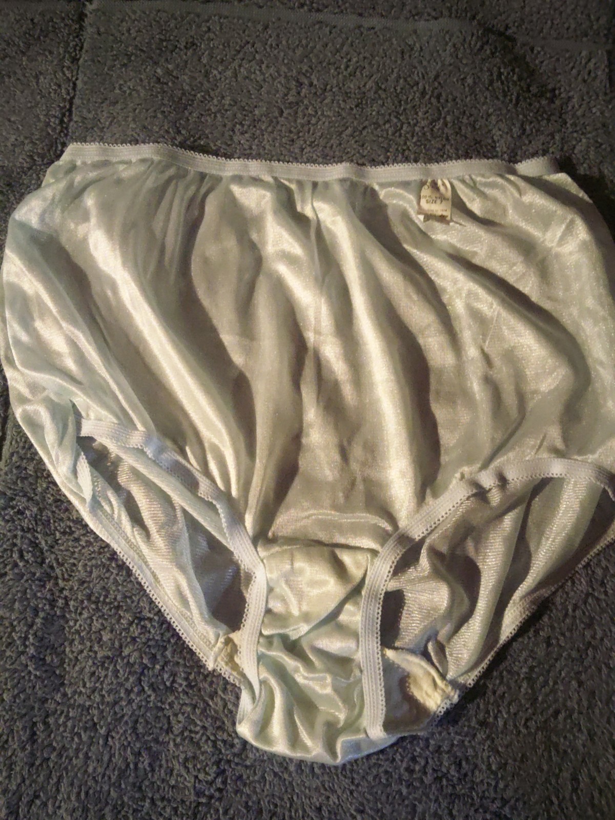 Vintage 2 Pair „Styled by Sydel” sheer 100% nylon panties size 7 USA brief panty