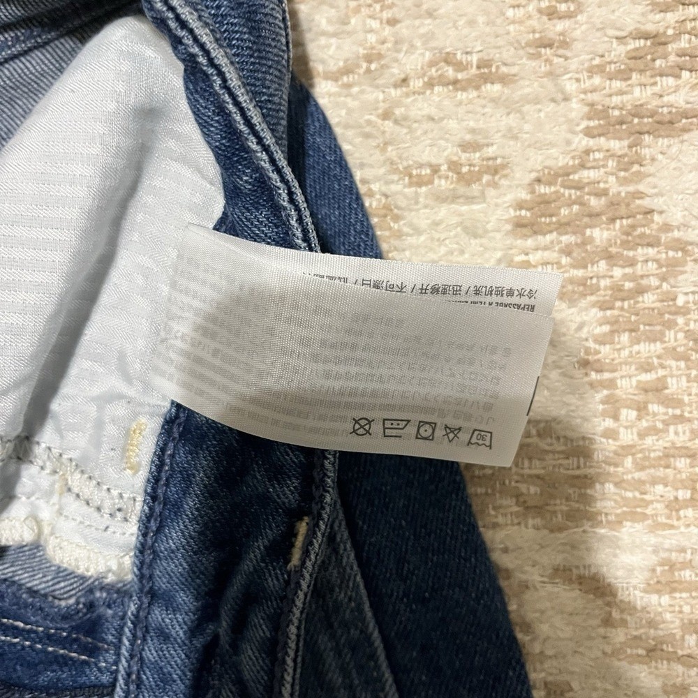 Hollister Ultra High-Rise Patchwork Mom Jeans Women 25×27 90s Retro Vintage