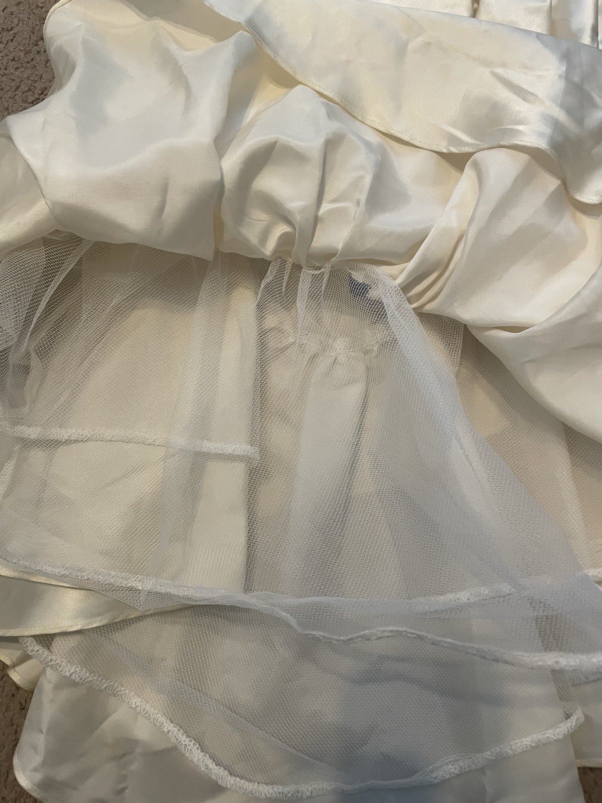 Vintage 1990’s Zum Zum Black and Ivory Prom Dress Size S
