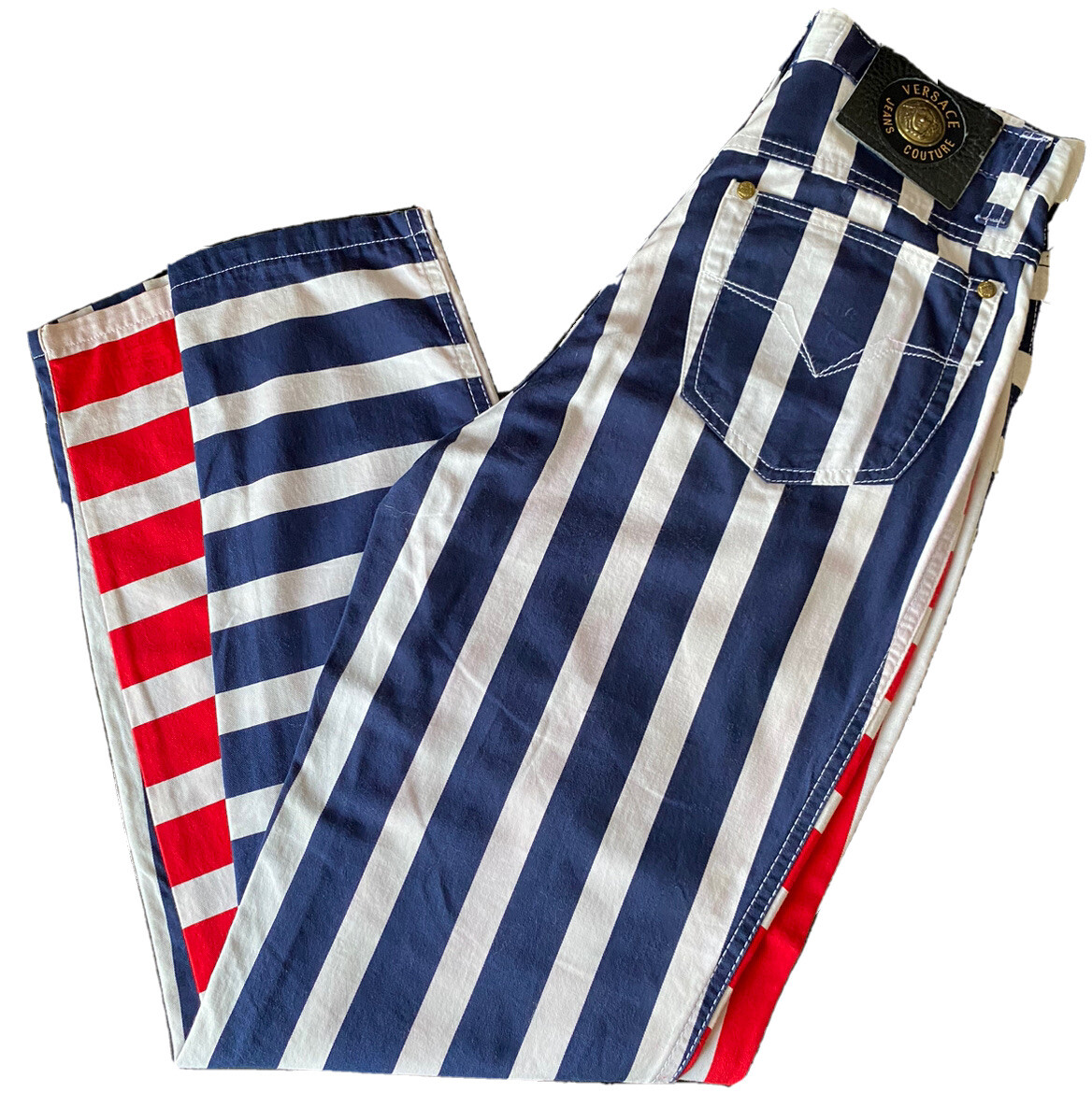 VERSACE JEANS COUTURE PANTS WOMEN PANT WOMAN VINTAGE