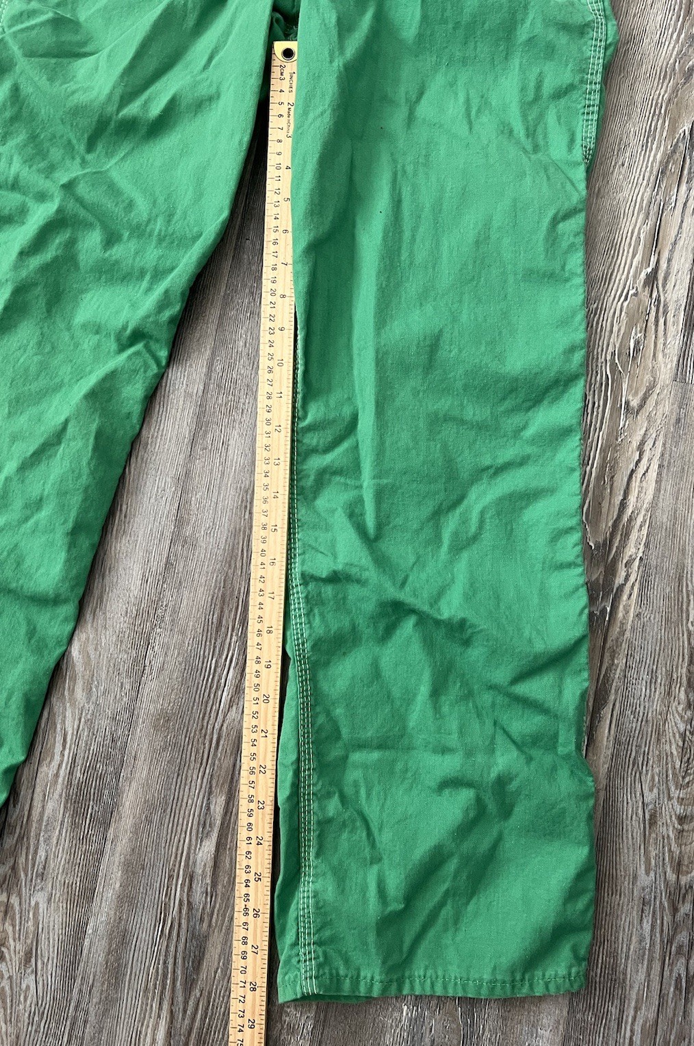 VTG 70s Washington Dee Cee Sanforized USA Made Overalls Green