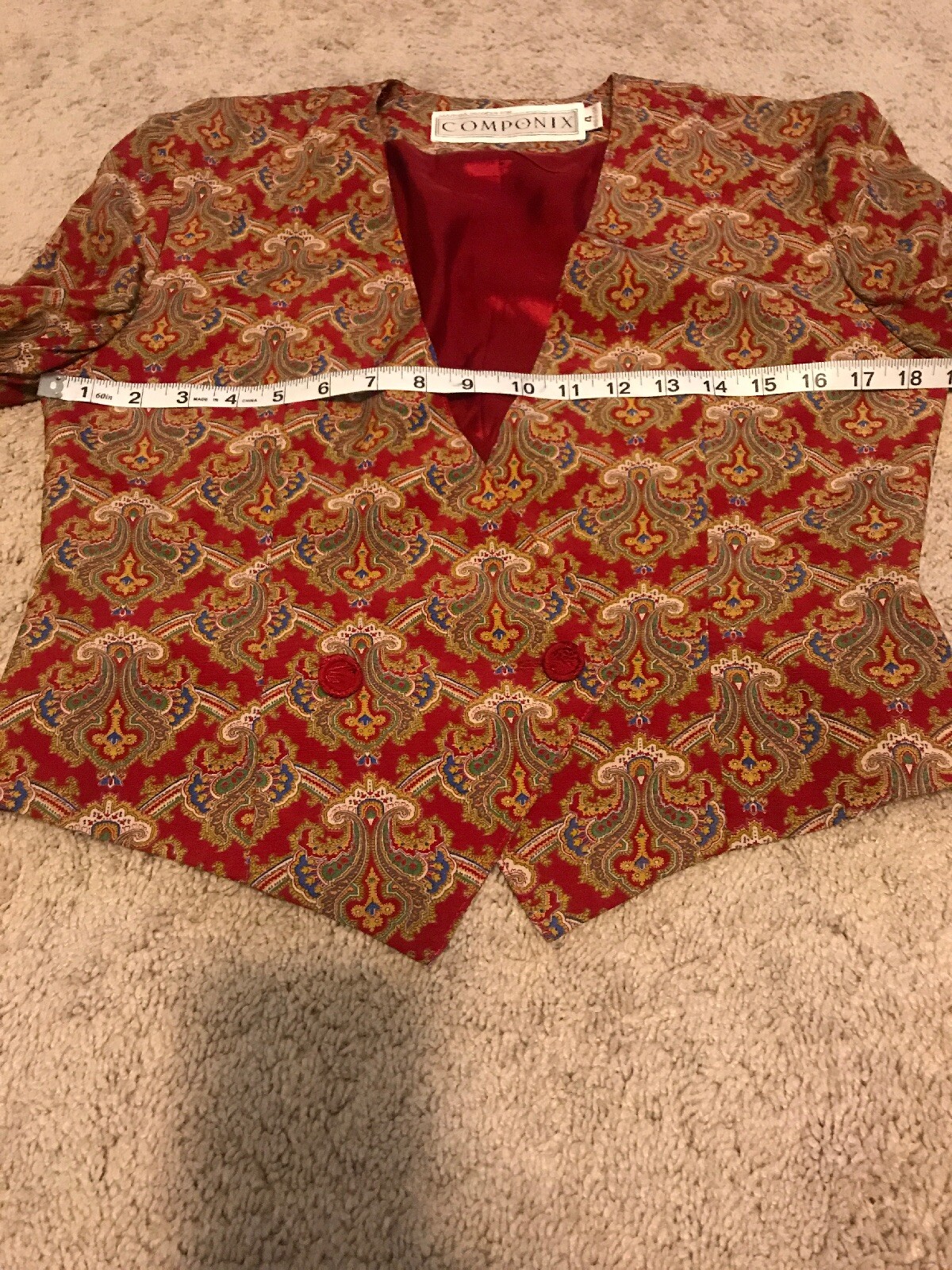Marsha Brander For Componix Blazer Size 4 Vintage