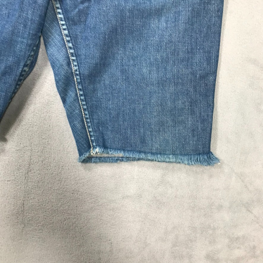Vintage 50s Wrangler Blue Bell Sanforized Denim Bermuda Shorts Misses 16 (26″)