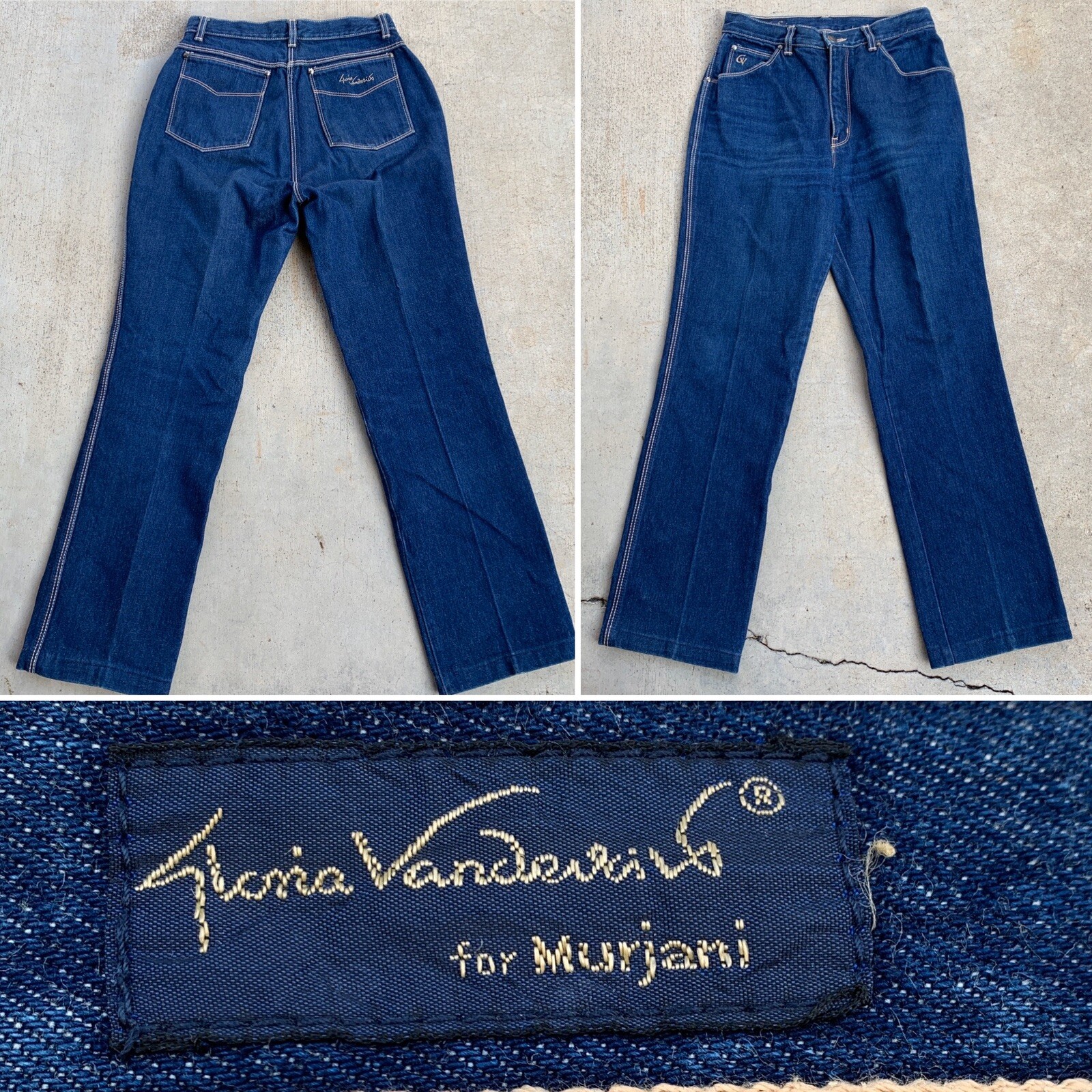 Vintage Gloria Vanderbilt For Murjani Jeans High Waist 9 28” Waist