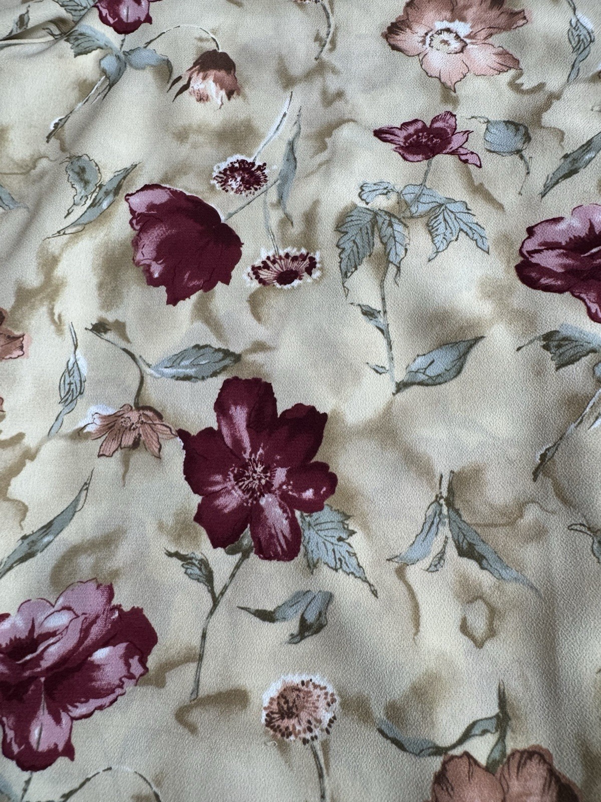 Vintage 90s Floral Print Blouse | Cottagecore | Grandmillenial | Secretary Vibe