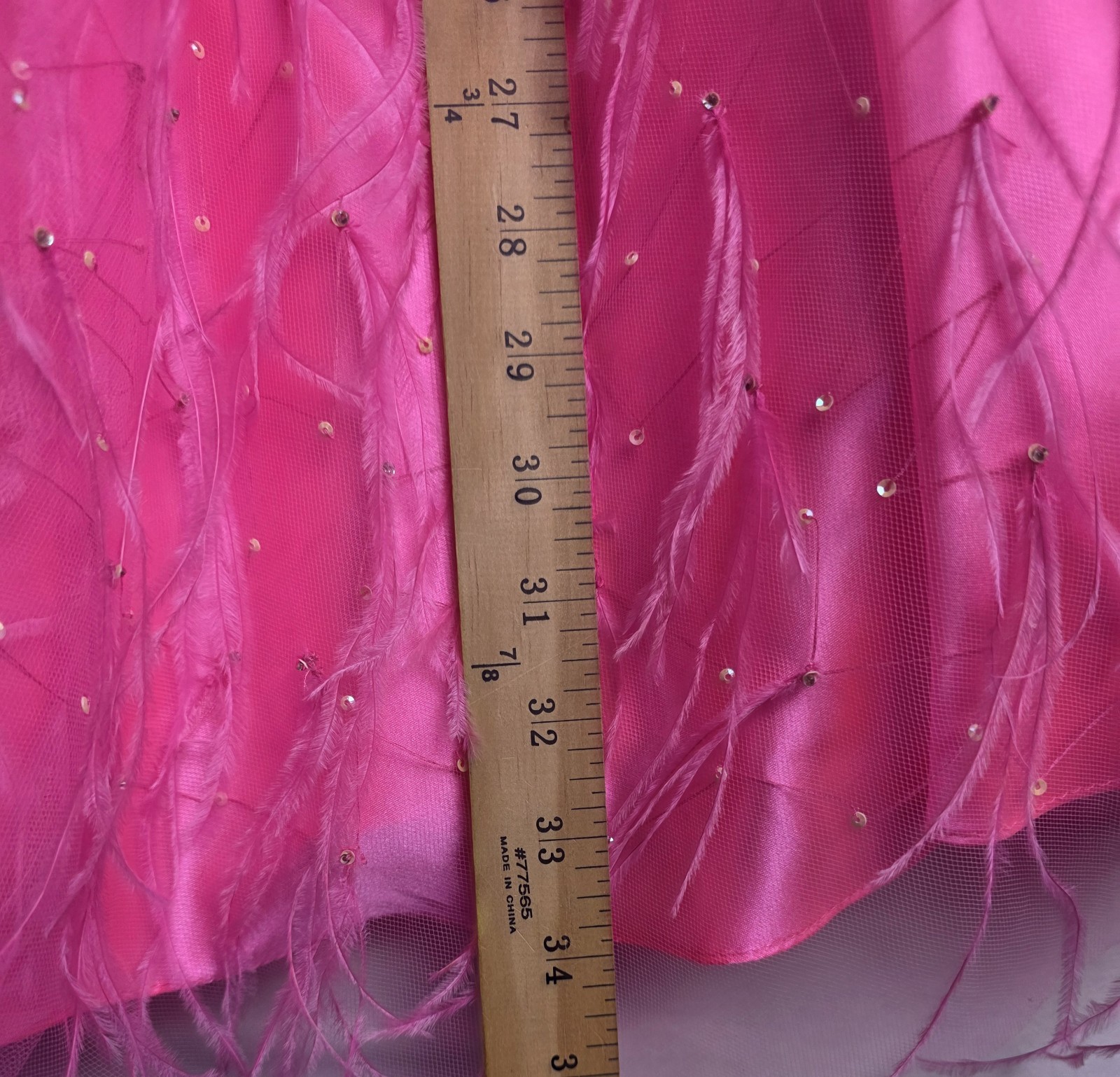 Vtg 80s Alyce Designs Strapless Ruched Bodice Mini Dress Women 6 Barbiecore Glam