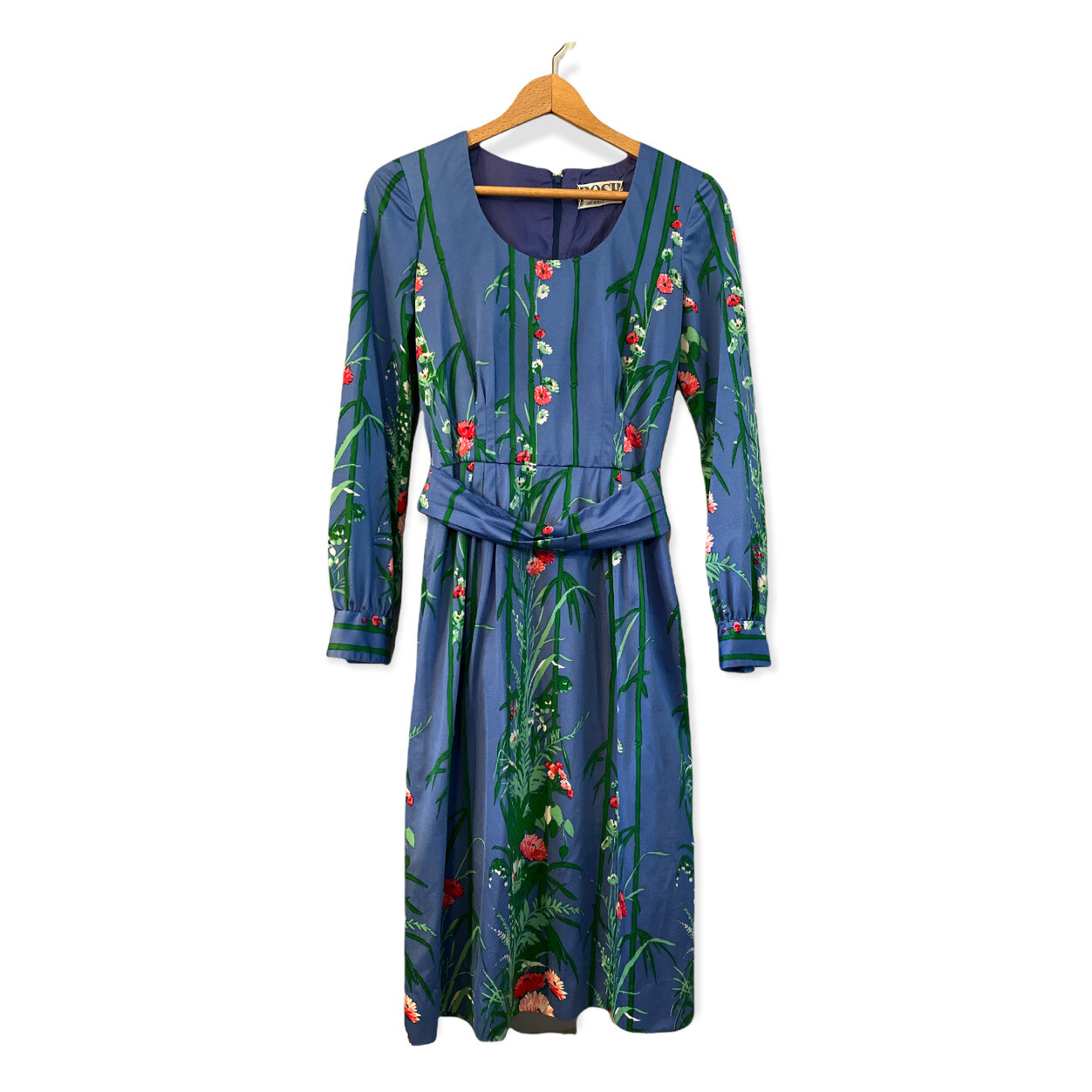 Vintage 60’s Posh by Jay Anderson Women’s US Sz 2 ES Multicolor Floral Mod Retro