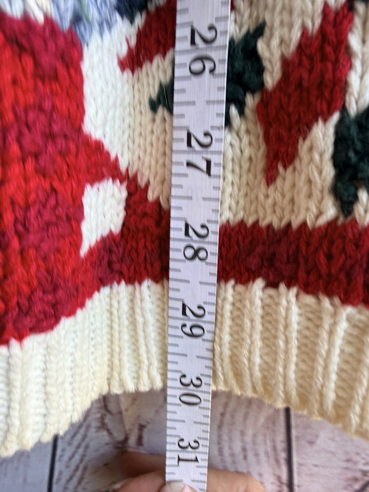Vintage Heirloom Collectibles 1998 Christmas Tree Sweater Grandma Whimsy L