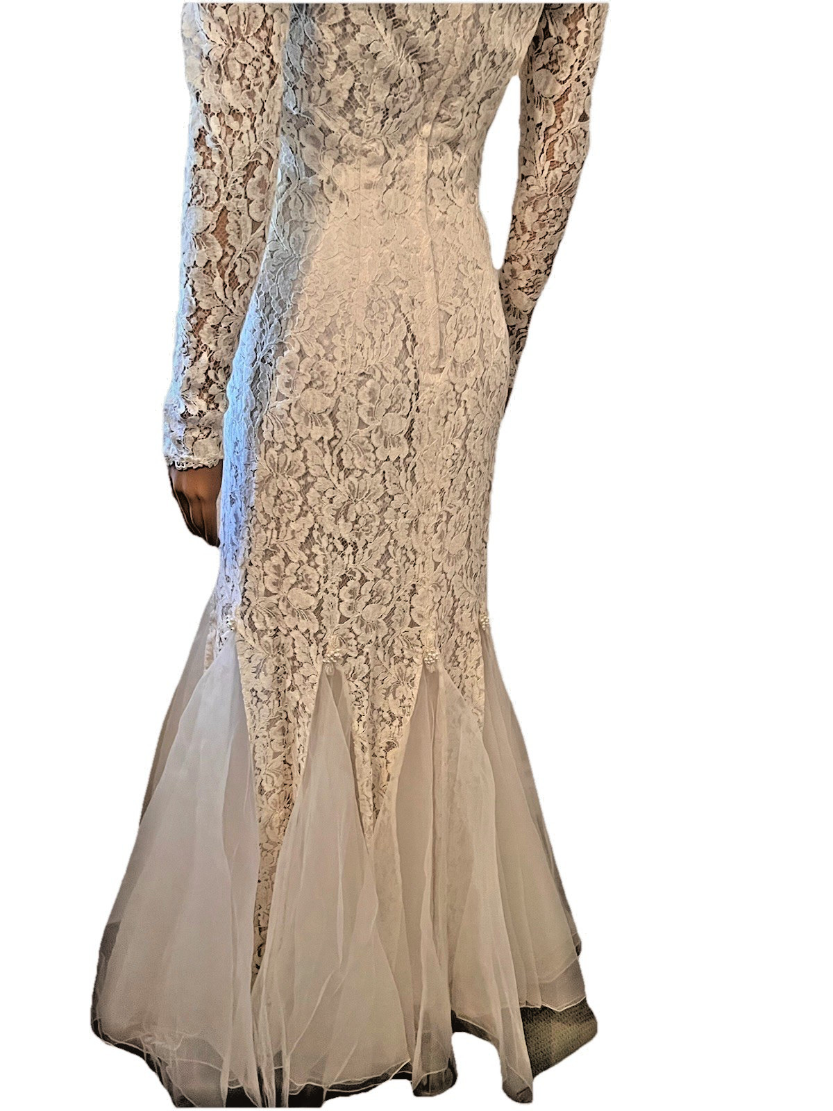 Gorgeous VTG 80s Susan Lane’s Country Elegance Cottagecore Lace Wedding Dress 6