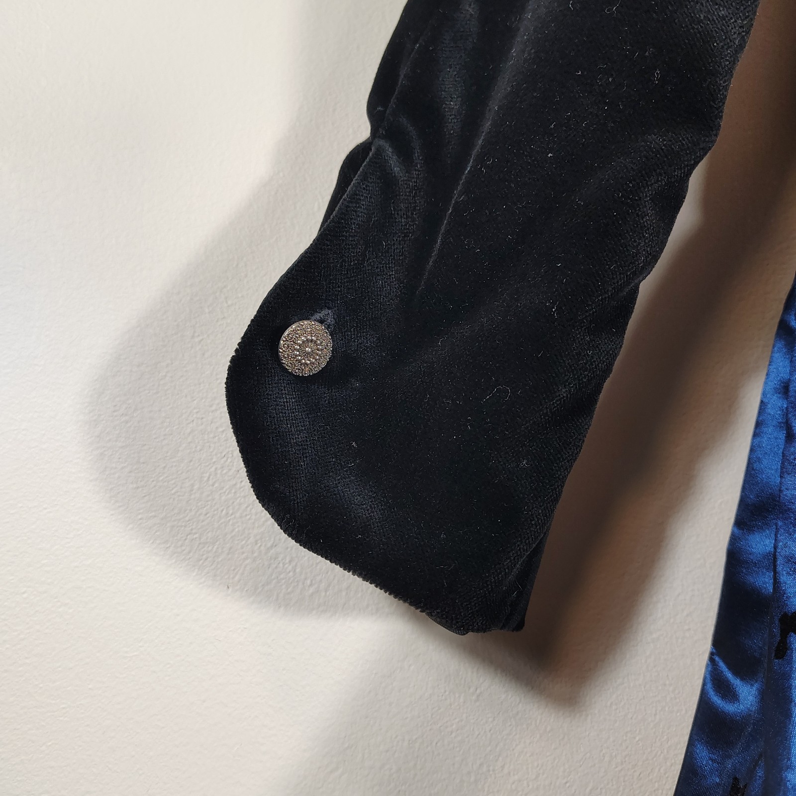 Laura Ashley Vtg Velvet Brocade Dress UK 12 US 10 Cocktail Holiday Party 90s