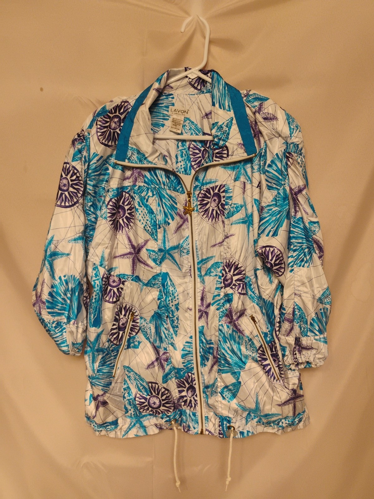 Vintage 1980s 1990s Lavon Windbreaker Track Suit Tracksuit Womens Medium Set