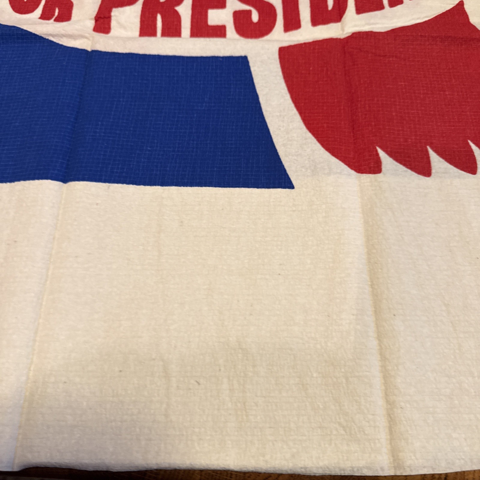 1967-68 Waste Basket Boutique Paper Dress Mars of Asheville, NC Romney President