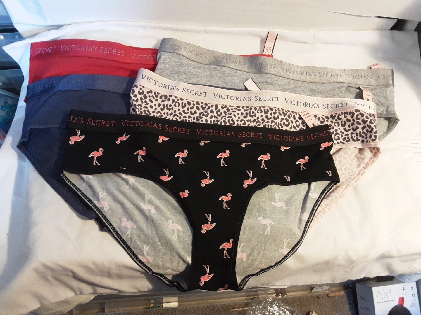Lot of 5 Victoria’s Secret Hiphugger Cotton/Modal Panties Underwear Size XL